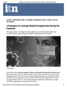 3 Strategies to Leverage Medical Imaging Data During the Pandemic-Imaging Technology News